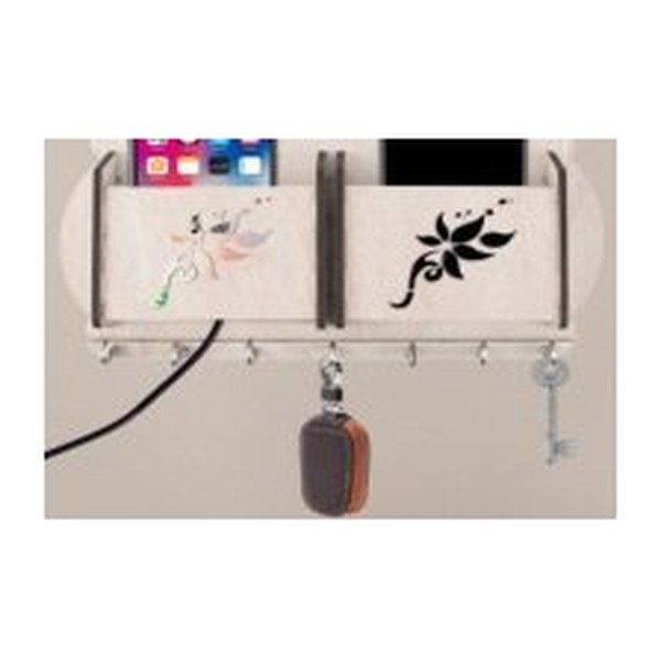 Key Holder With Mobile Stand