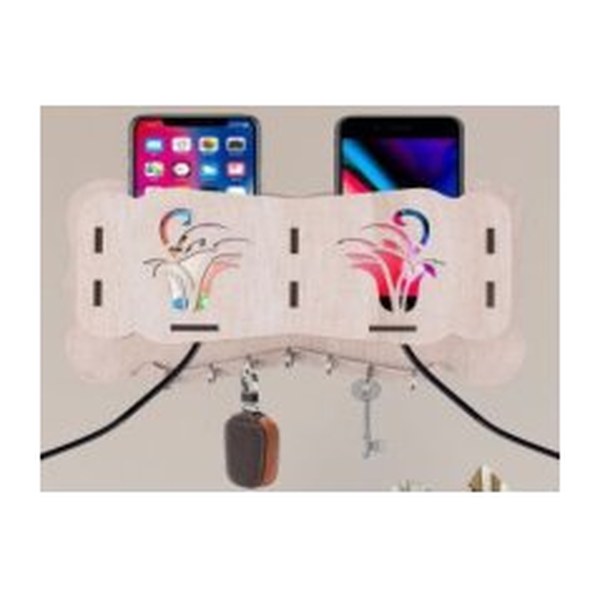 Key Holder With Mobile Stand