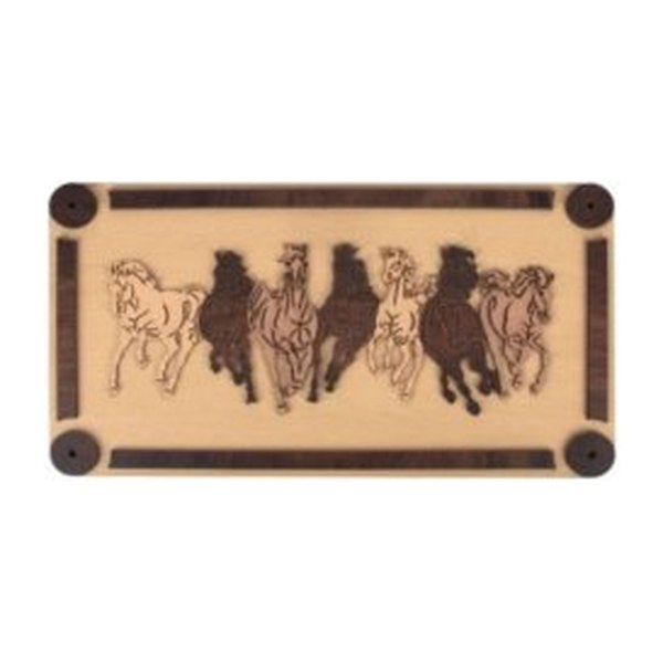 7 Horse Frame ( Wooden )