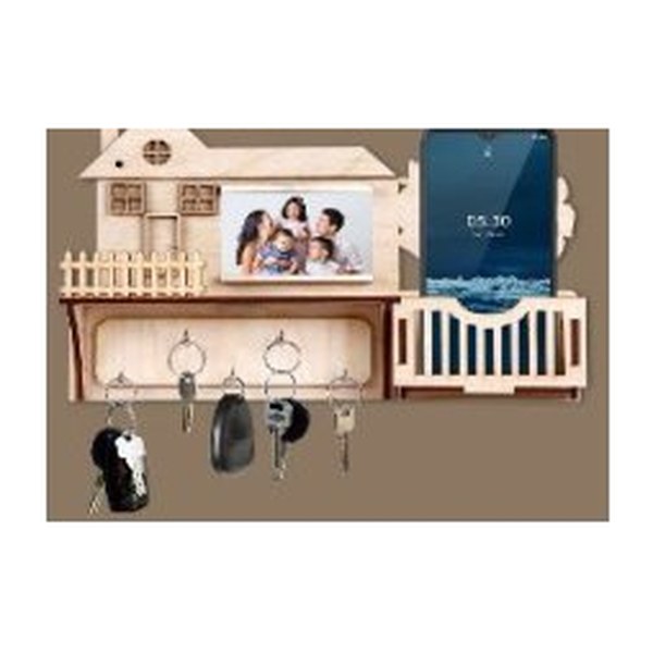 Key Holder With Mobile Stand